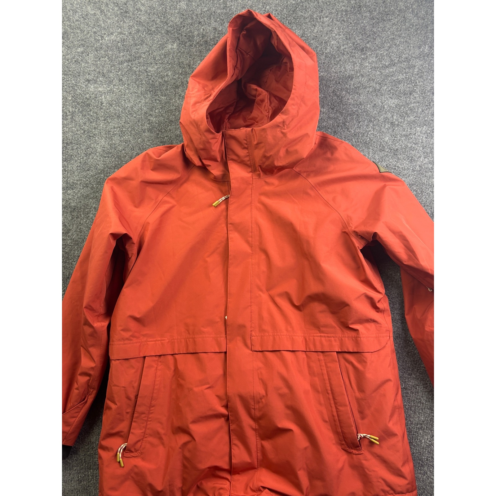 Burton Gore-Tex Kaylo Jacket Womens Xl Orange Snowboard Thermolite Insulated